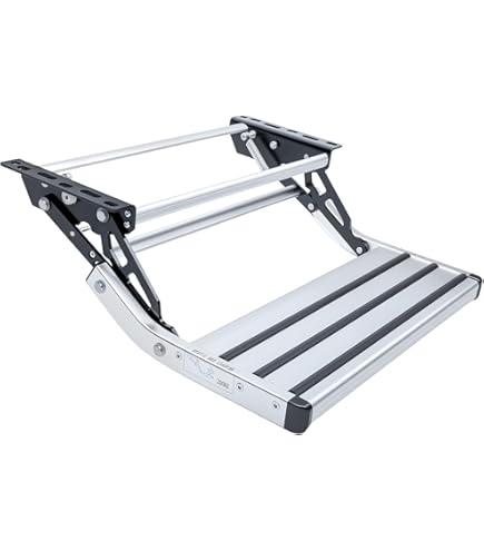 THULE オムニステップ　電動スライド式ステップ　キャンピングカー Thule オムニステップ・12V スライドアウト（電動タイプ）
